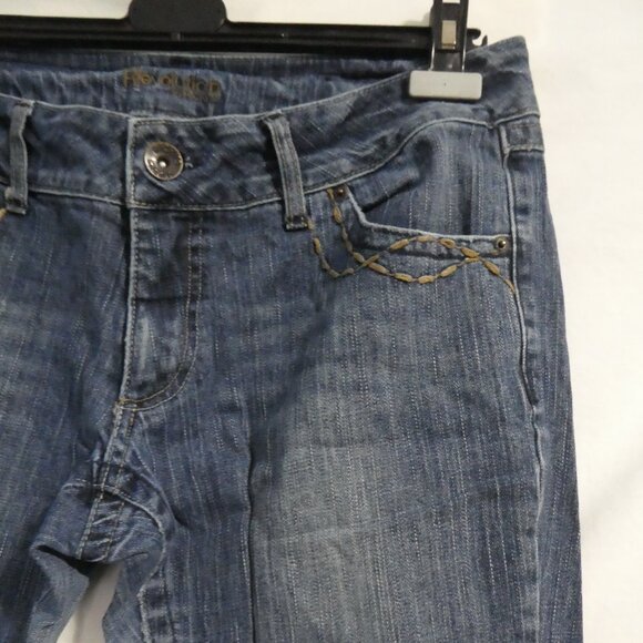 REVOLUTION by RICKI'S | size 31 12 /Blue Denim / Jeans | Detailed Pockets - Picture 5 of 16